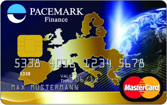 Pacemark Mastercard Prepaid Kreditkarte