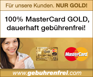 Advanzia Gebhrenfrei MasterCard Gold Kreditkarte, Prepaid, Sicherheit