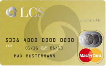 LCS-GoldCard -  Mastercard Prepaid Kreditkarte
