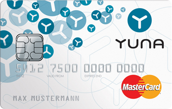 Yunacard Prepaid Kreditkarte