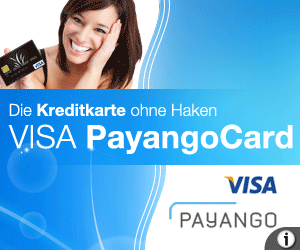Payango Kreditkarte, Schufafrei, Prepaid, Sicherheit