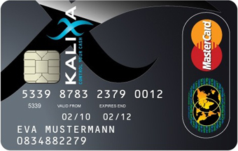Prepaid Kreditkarte Kalixa